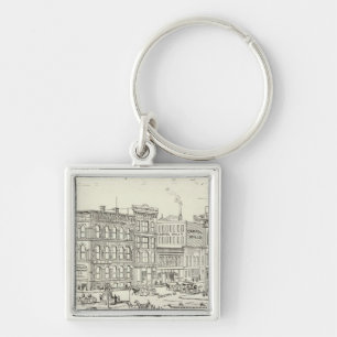 Llavero Mercado, California y Drumm North Side