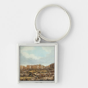 Llavero Mercado de Smithfield, grabado por R.G. Reeve