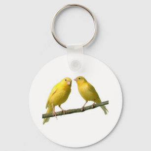Llavero Mercancía del pájaro amarillo del mascota