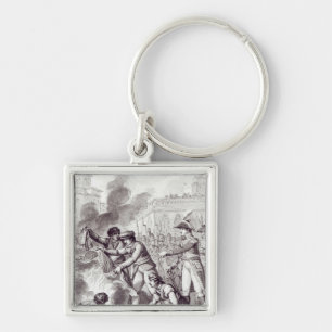 Llavero Mercancías inglesas quemadas en Amsterdam