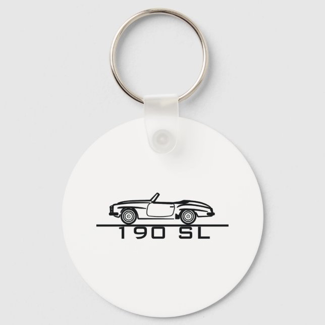 Llavero Mercedes 190 SL Tipo 121 (Anverso)