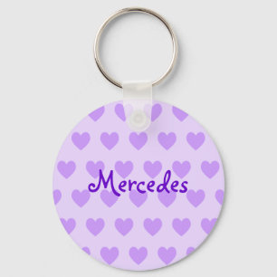 Llavero Mercedes en morado
