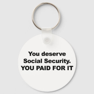 Llavero Mereces Seguridad Social