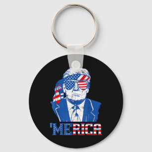 Llavero Merica Donald Trump - Funny Trump 4 De Julio Amer
