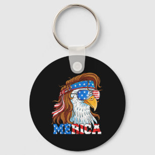 Llavero Merica Eagle Mullet 4 De Julio Bandera Estadounide