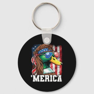 Llavero Merica Ee.Uu. Bandera Estadounidense Patriótica 4 
