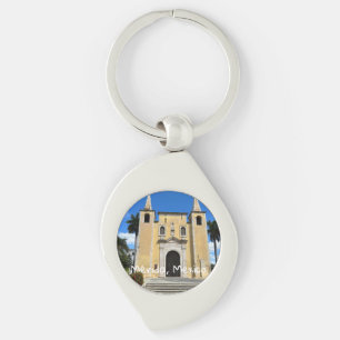 Llavero Mérida, México - Keychain Metalizado