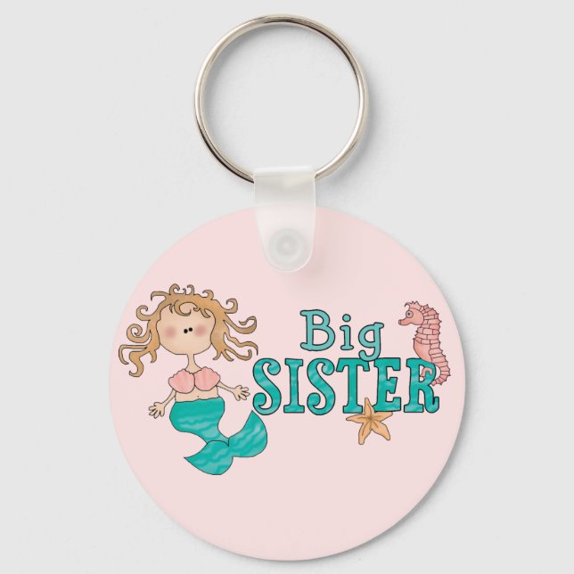 Llavero Mermaid Big Sister (Anverso)