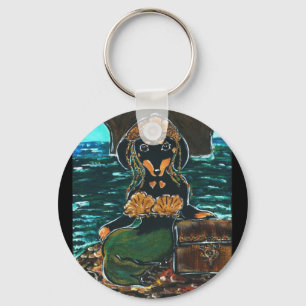 Llavero Mermaid Dachshund
