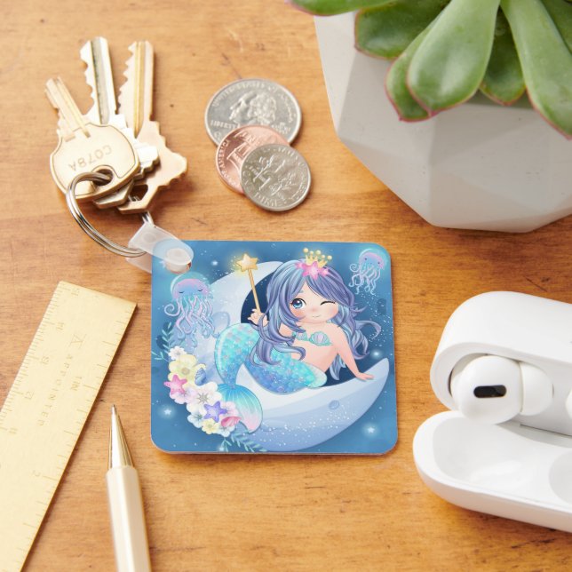 Llavero Mermaid Keychain (Escritorio )