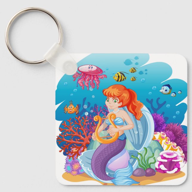 Llavero Mermaid Keychain (Anverso)