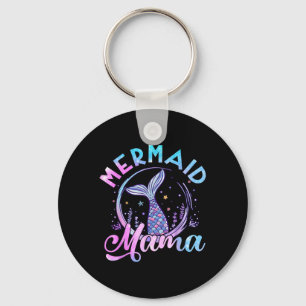 Llavero Mermaid Mama Seashell Birday Women Ocean Matchin