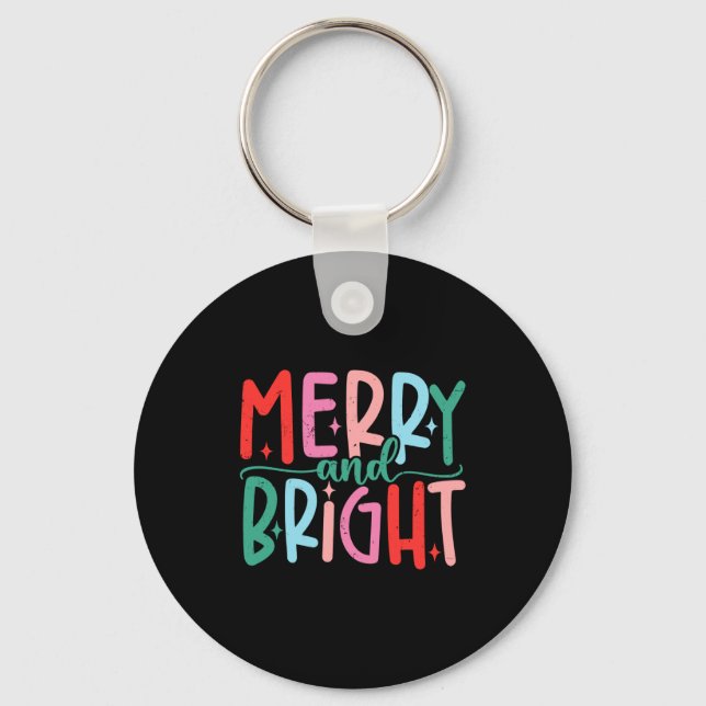 Llavero Merry &amp; Bright Moody &amp; Uptight Matching Co (Anverso)