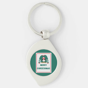 Llavero Merry Chreeshmas Penguin Sweater