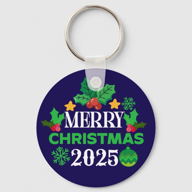 Llavero Merry Christmas 2025-86303 (Anverso)