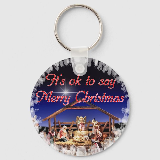 Llavero Merry Christmas Key Chain (Anverso)