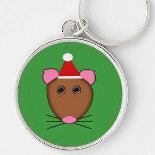 Llavero Merry Christmas Mouse Keychain