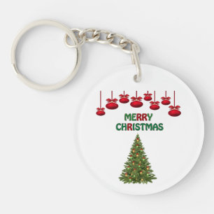 Llavero Merry Christmas Tree presenta festividades