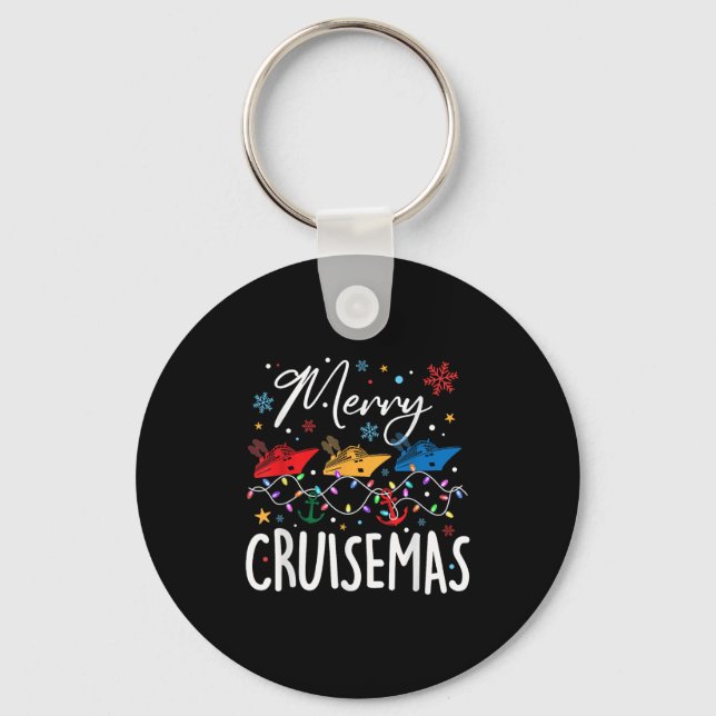 Llavero Merry Cruisemas Christmas Family Cruising Squad Xm (Anverso)
