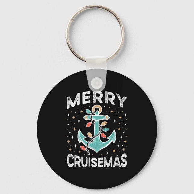 Llavero Merry Cruisemas Matching Family Cruise Christmas L (Anverso)