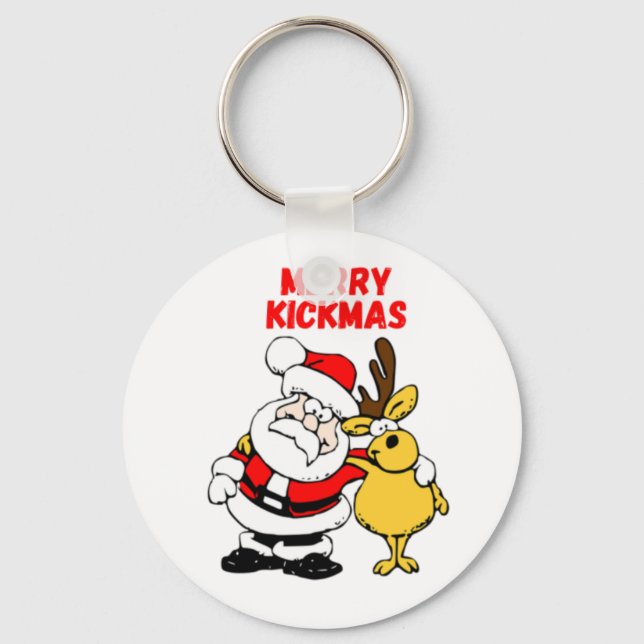 Llavero Merry Kickmas (Anverso)