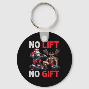 Llavero Merry Liftmas Músculo Santa Weightrising Cuerpo de