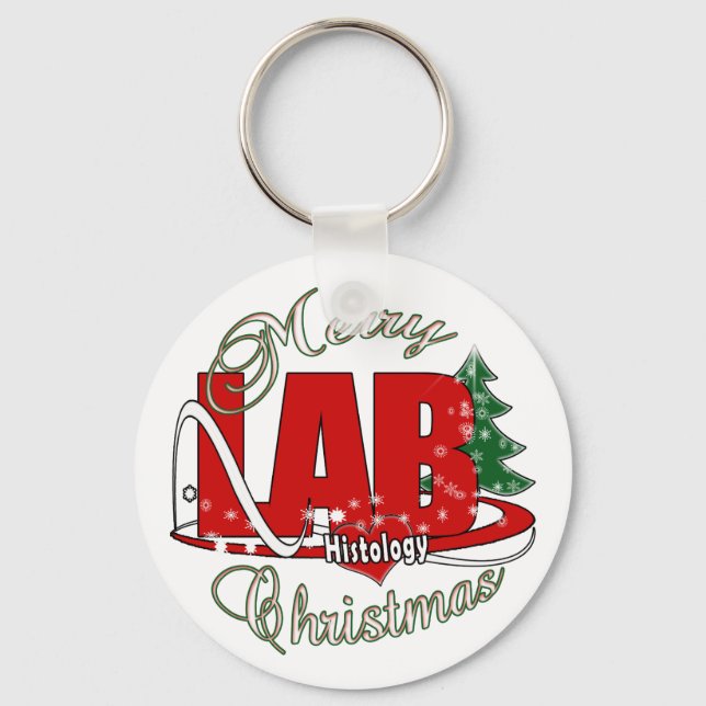 LLAVERO MERRY NAVIDAD LABORATORIA (Anverso)