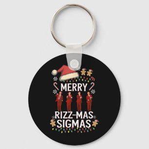 Llavero Merry Rizz Mas Sigmas Gen Alpha Trump Navidades Pj