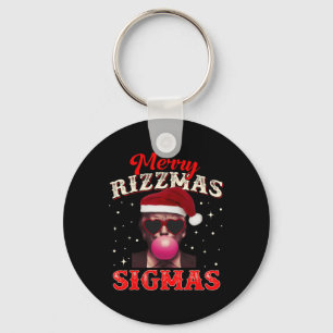 Llavero Merry Rizz Mas Sigmas Gen Alpha Trump Santa Cristo