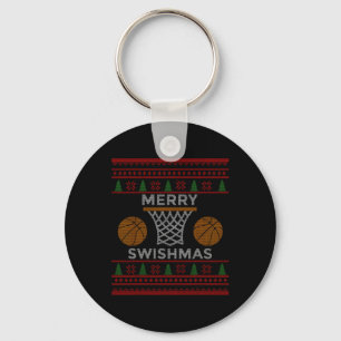 Llavero Merry Swishmas Bysketbyll Fun Navidades de Guay Bo