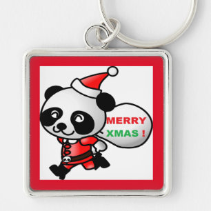 LLAVERO "MERRY XMAS" PANDA OSAR SANTA