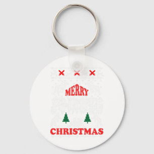 Llavero Merry Zombie Navidades Ugly Sweater