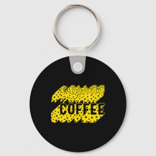 Llavero Mes de Conciencia Café Asl Lover Trendy Love Deaf