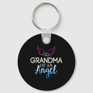 Llavero Mes De Conciencia De La Abuela De Un Ángel