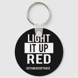Llavero Mes de conciencia del autismo Día de concientizaci