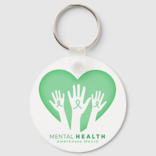 Llavero Mes de Concientización sobre la Salud Mental