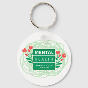 Llavero Mes de Concientización sobre la Salud Mental