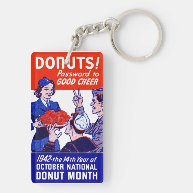 Llavero Mes de Donut de 1942 (Atrás)
