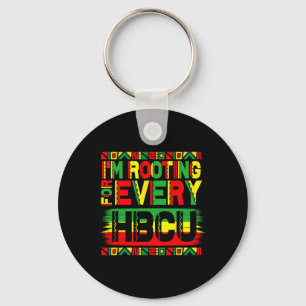Llavero Mes de historia negra de Hbcu que estoy ganando po