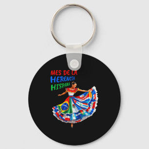 Llavero Mes De La Herencia Hispana Mes de la Herencia Hisp