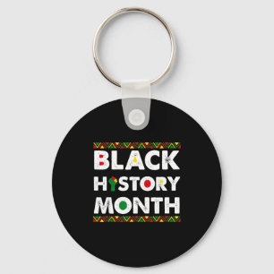 Llavero Mes de la Historia Afroamericana Hombres Mujeres N