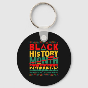 Llavero Mes de la Historia Afroamericana Negra 24 7 375 Ho