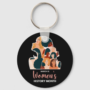 Llavero Mes de la Historia de la Mujer