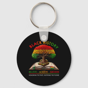 Llavero Mes de la Historia Negra Cree Logra Triunfa Melani