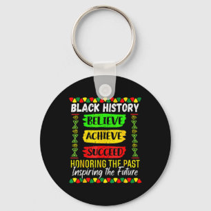 Llavero Mes de la Historia Negra Cree Logra Triunfa Melani