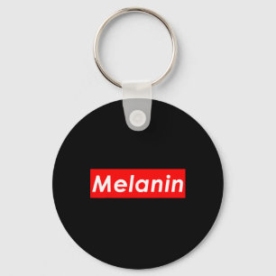 Llavero Mes de la Historia Negra de la melanina Tono de pi
