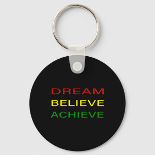 Llavero Mes de la Historia Negra Dream Believe Achieve - Y