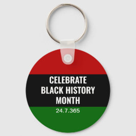 Llavero Mes de la historia negra panafricana