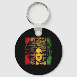 Llavero Mes de la Historia Negra Patrimonio Orgulloso Cult