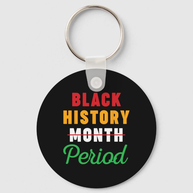Llavero Mes de la Historia Negra Período Mujeres Afroameri (Anverso)